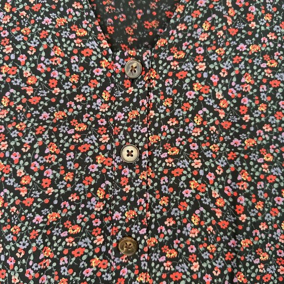 Madewell Easy Midi Dress in Fieldwalk Floral XXS - Picture 9 of 12